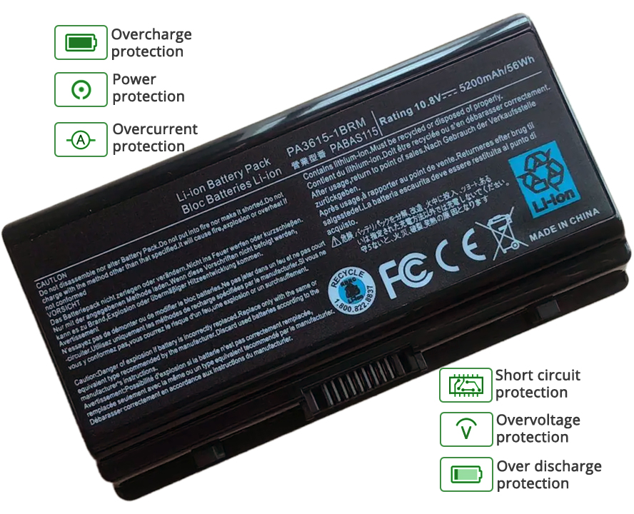 Images For Satellite Pro L40-17E Battery